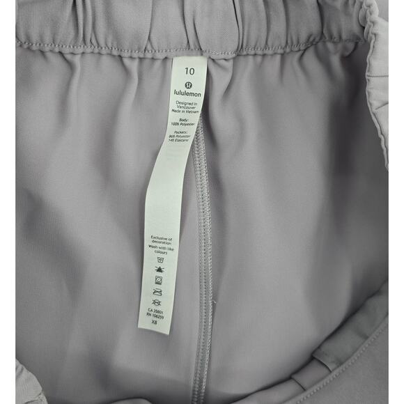Lululemon Noir Crop Pants – Silverscreen Gray – Size 10 - Picture 4 of 7
